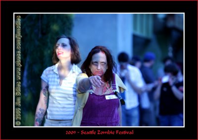 2009 Seattle Zombie Walk and Thriller Dance
