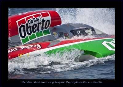 Seafair 2009 Hydroplane Races - U1 Oh Boy! Oberto