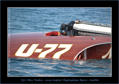 Seafair 2009 Hydroplane Races - U77 Miss Wahoo