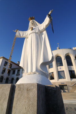 Our Lady's Statue outside Domus Pacis