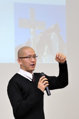 Edmund Lo SJ shared his experience at Haiti's earthquake