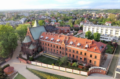 Divine Mercy old building (view from Church Tower)