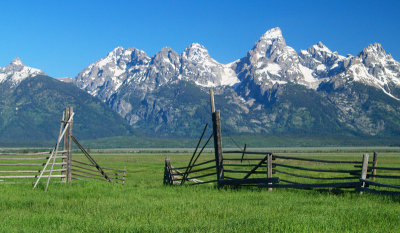 Teton corral