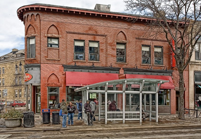 Bus Stop - Madison, Wisconsin