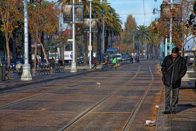 Waiting For The F Line - San Francisco CA