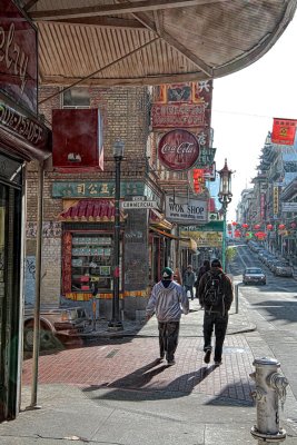 China Town Street - San Francisco, California