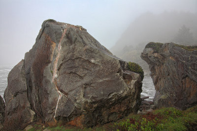 Rock in the Mist - Brookings, Oregon