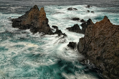 Pomo Bluff Rocks - Fort Bragg, California