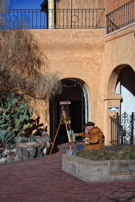 Painter - Old Town - Albuquerque, New Mexico