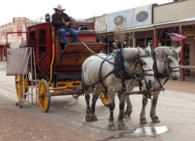 Stage Coach Rides - Tombstone, Arizona