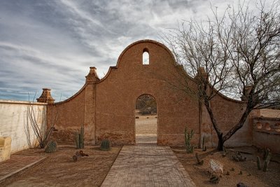 San Xavior Mission Grounds - Arizona