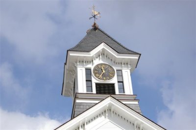 clock tower in New Boston