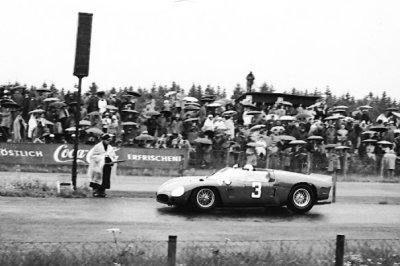 1961 Nurburgring 1,000 K race.