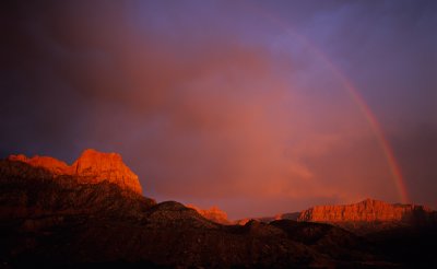 4 Mt Johnson rainbow