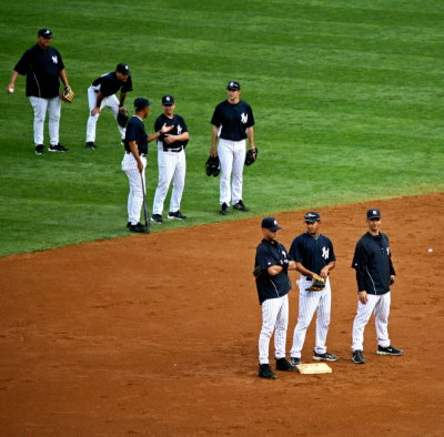 after fielding practice