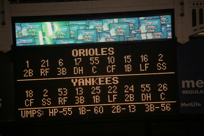 last lineup