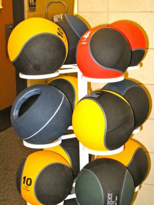 medicine balls