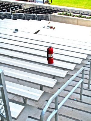 bleacher seats