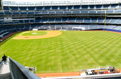 top of the bleachers
