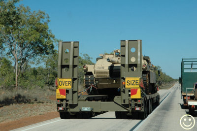 DSC_9098 Tank on trailer in the Territory.jpg