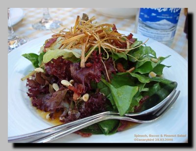 Spinach, Bacon & Pinenut Salad.JPG