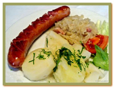 Bratwurst & Sauerkraut.JPG