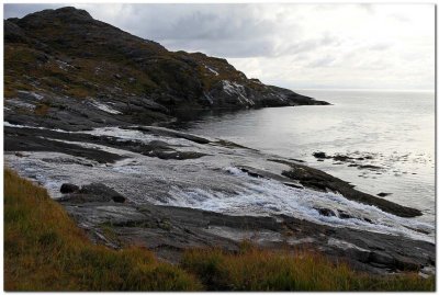 Scavaig River meets the sea  400 yards old _7455