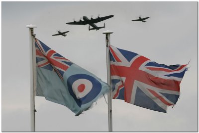 BBMF over Alrewas