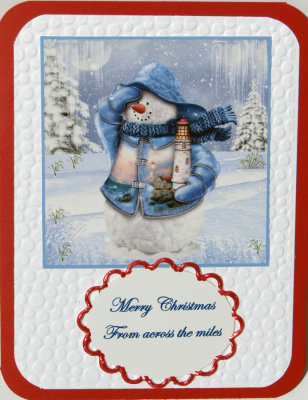 Christmas card made for OWH