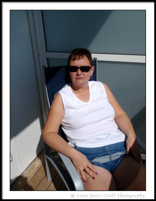 Enjoying The Sun On Our Belcony