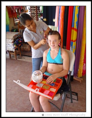 Stephanie Gets Her Hair Braided