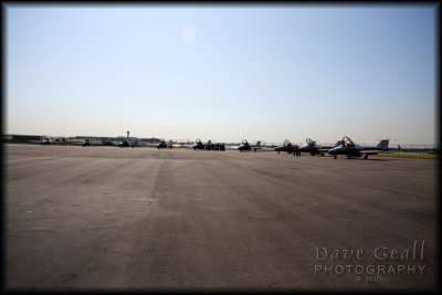 Snowbirds 9 plane team