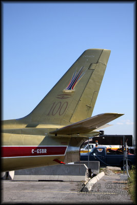 F-86 Sabre tail wing