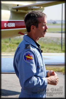 Chris Hadfield being interviewed
