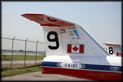 Snowbirds numbered 1 - 9