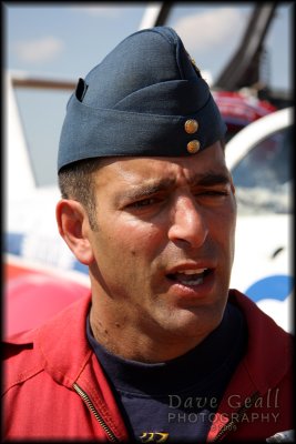 Chris Bard of the Snowbirds