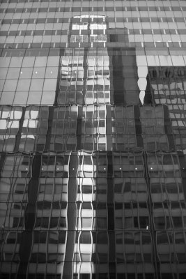 Reflection on 42nd Street