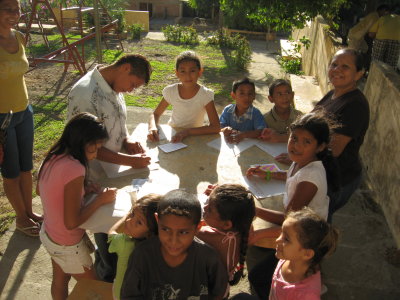 writing their letters