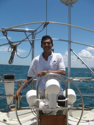 Jorge loves to sail