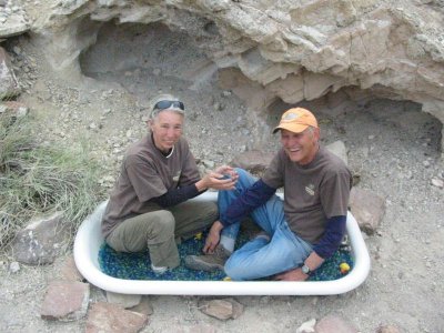 Brian and Nancy at Marble Bath
