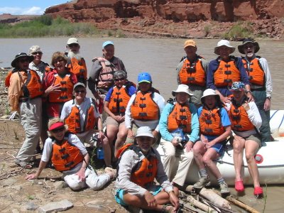 Our group of river runners