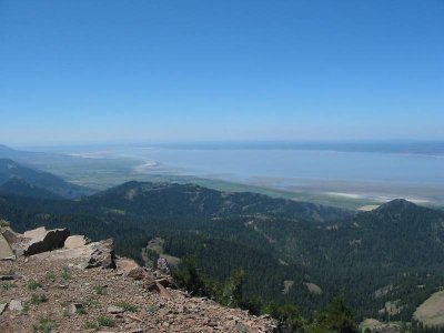 Goose Lake from Crane Mountain