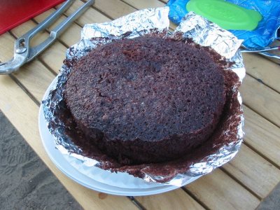 Fresh baked brownies