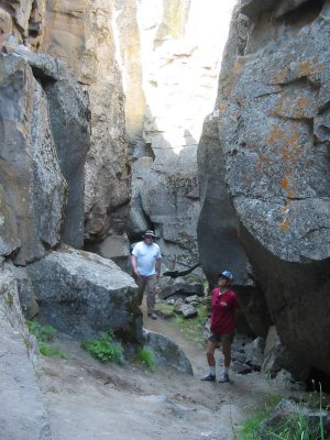 Exploring Crack in the Ground