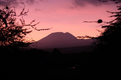 Mt. Kilimanjaro at sunrise