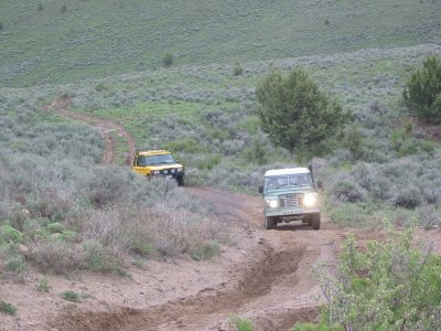 Climb to Glass Butte