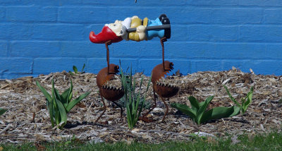 The truth behind disappearing garden gnomes