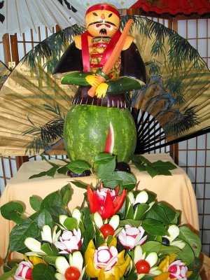 Samurai of Vegetables and Fruit