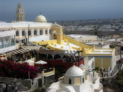 Leaving Santorini