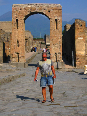 Wandering the Streets of Pompeii